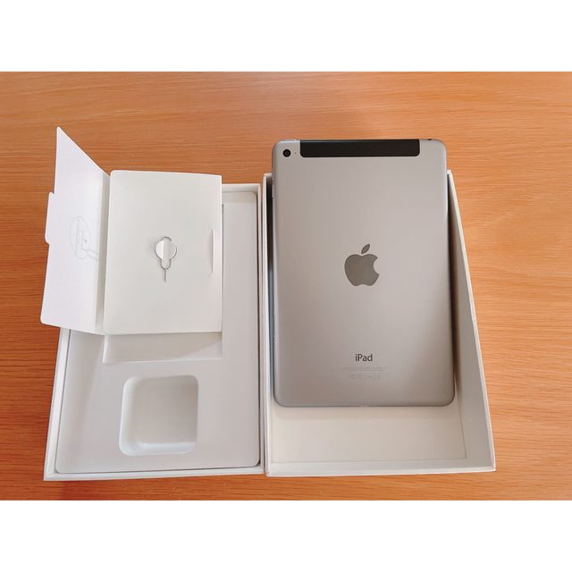 iPad mini4 16GB wifi&セルラー シルバー美品