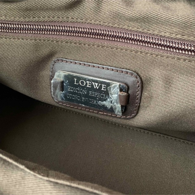 極美品 LOEWE アマソナ 29 限定品 編み込み ハンドバッグ ブラウン