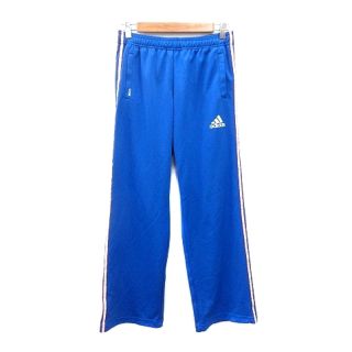 アディダス(adidas)のアディダス adidas ストレートパンツ ライン S 青 ブルー /MN(その他)