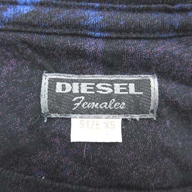 新品未使用 DIESEL ディーゼル ユニコーン プリントTシャツ 黒 XL