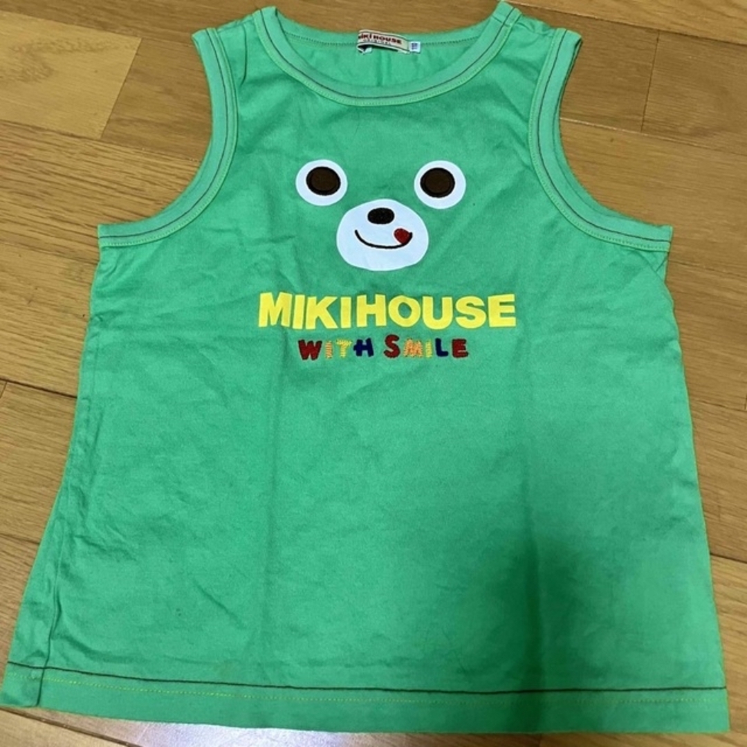 mikihouse(ミキハウス)のミキハウス　タンクトップ　110 キッズ/ベビー/マタニティのキッズ服女の子用(90cm~)(Tシャツ/カットソー)の商品写真