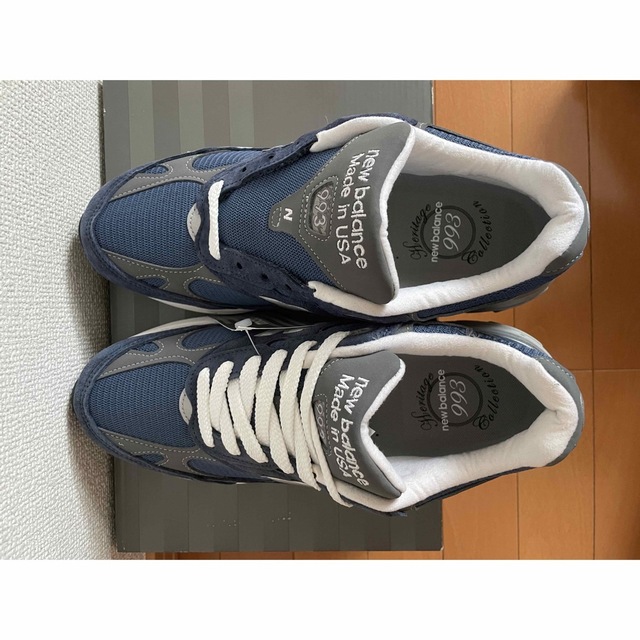 新品】New balance MR993VI ネイビー 28cm-