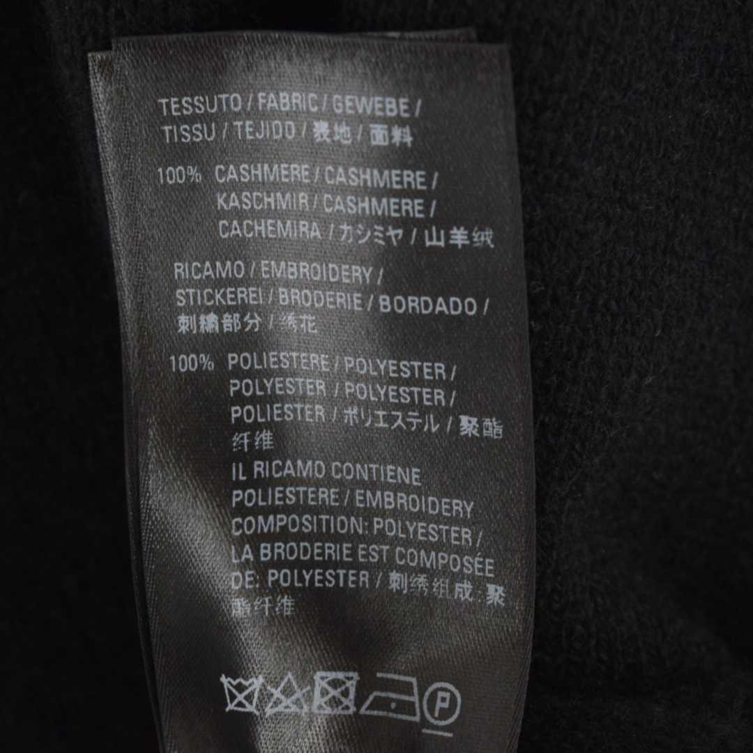 BALENCIAGA バレンシアガ 20AW GYM WEAR ジムウェア 刺繍 ニット セーター ブラック 626184