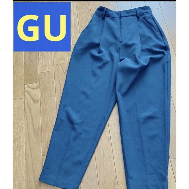 GU(ジーユー)のGU レディース カジュアルパンツ スラックス フォーマル ネイビー レディースのパンツ(カジュアルパンツ)の商品写真