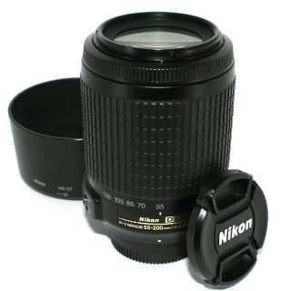 ニコン(Nikon)の☆美品☆Nikon AF-S DX VR 55-200mm 手振れ補正機能付き！(レンズ(ズーム))