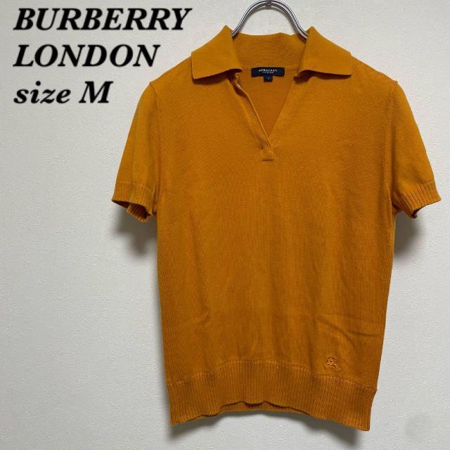 BURBERRY(バーバリー)の【BURBERRY LONDON】バーバリー ポロシャツ M ニット メンズのトップス(ポロシャツ)の商品写真