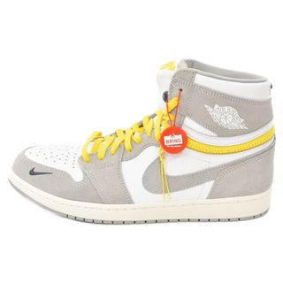 NIKE ナイキ AIR JORDAN 1 HIGH SWITCH エア ジョーダン スイッチ ハイカットスニーカー グレー/ホワイト/イエロー  US13/31cm CW6576-100