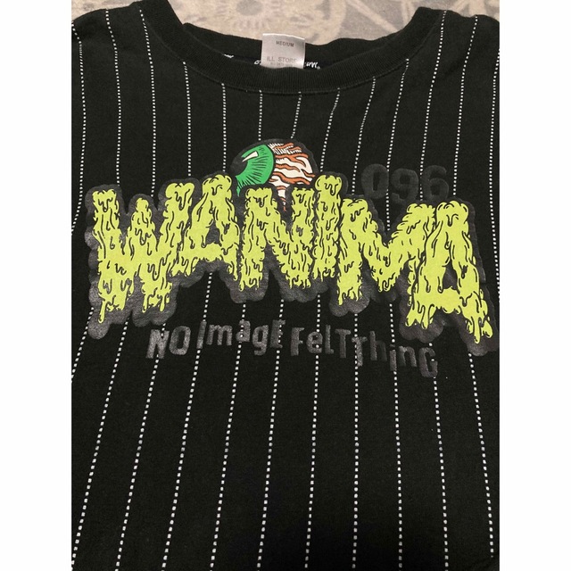 WANIMA(ワニマ)のleflah レフラー　wanima ロンT ストライプデザイン　Mサイズ メンズのトップス(Tシャツ/カットソー(七分/長袖))の商品写真