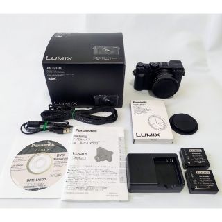 DC-LX100m2 Panasonic+自動開閉キャップ　+　バッテリー予備