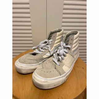 VANS VAULT SK8-HI バンズ　白　US8.5