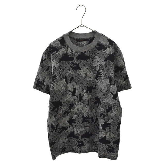 2022新入荷 半袖Tシャツ モノグラム カモフラージュジャガード TEE