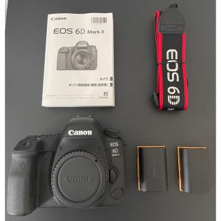 キヤノン(Canon)の【今だけ値下げ】canon eos 6d mark ⅱ ボディ (デジタル一眼)