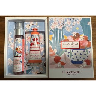 ロクシタン(L'OCCITANE)の【未使用✨】ロクシタン チェリーライチ　ミスト&ハンドクリーム(ハンドクリーム)