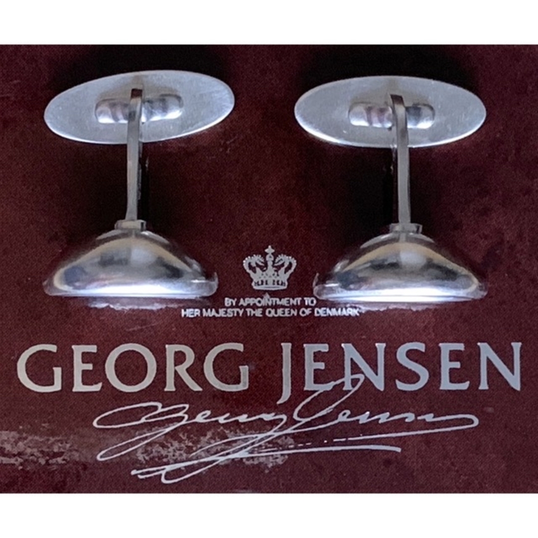 Georg Jensen(ジョージジェンセン)の希少・美品 GEORG JENSEN カフリンクス モデル92※付属品無し メンズのファッション小物(カフリンクス)の商品写真