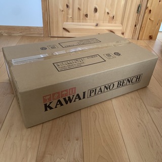 【 新品未使用 】KAWAI ピアノ高低自在椅子　(NO.600)(ピアノ)