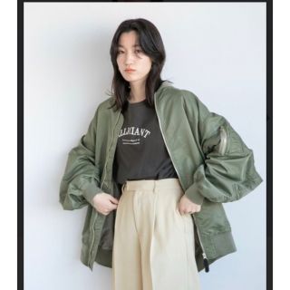 ローリーズファーム MA-1 ミリタリージャケット(レディース)の通販 58 ... お値下げ‼️ローリーズファームカーキージャンパー MA1ミリタリージャケット
