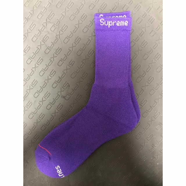 Supreme   Hanes Crew Socks Purple シュプリーム