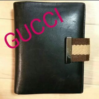 グッチ(Gucci)のGUCCI　スケジュール帳カバー(手帳)