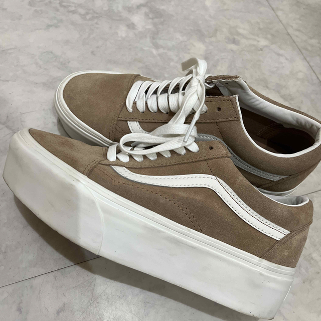 厚底 VANS オールドスクール