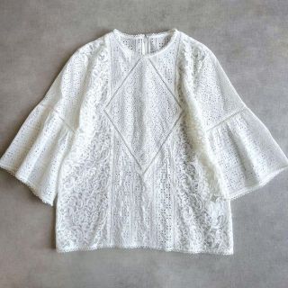 カレンソロジー(Curensology)の▲美品▲Curensology //レースミックスブラウス ▲カレンソロジー▲(シャツ/ブラウス(長袖/七分))