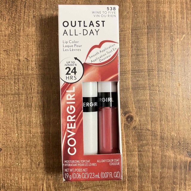 COVERGIRL(カバーガール)のカバーガール アウトラスト　口紅　538 コスメ/美容のベースメイク/化粧品(口紅)の商品写真