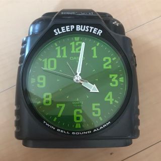 カシオ(CASIO)のCASIO * SLEEP BUSTER 大音量 目覚まし時計(置時計)