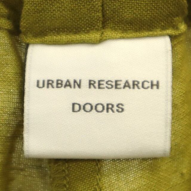 URBAN RESEARCH DOORS(アーバンリサーチドアーズ)のアーバンリサーチドアーズ リネンブレンド パンツ one グリーン URBAN RESEARCH DOORS レディース 【中古】  【230430】 レディースのパンツ(ショートパンツ)の商品写真