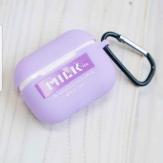 ミルクフェド(MILKFED.)の【新品】MILKFED. AIRPODS PRO CASE 紫(その他)