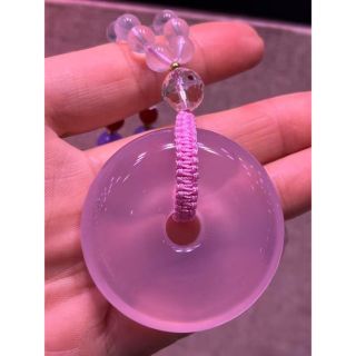 ⭐︎【天然】スター ローズクォーツ ネックレス 45gの通販 by Rui|ラクマ