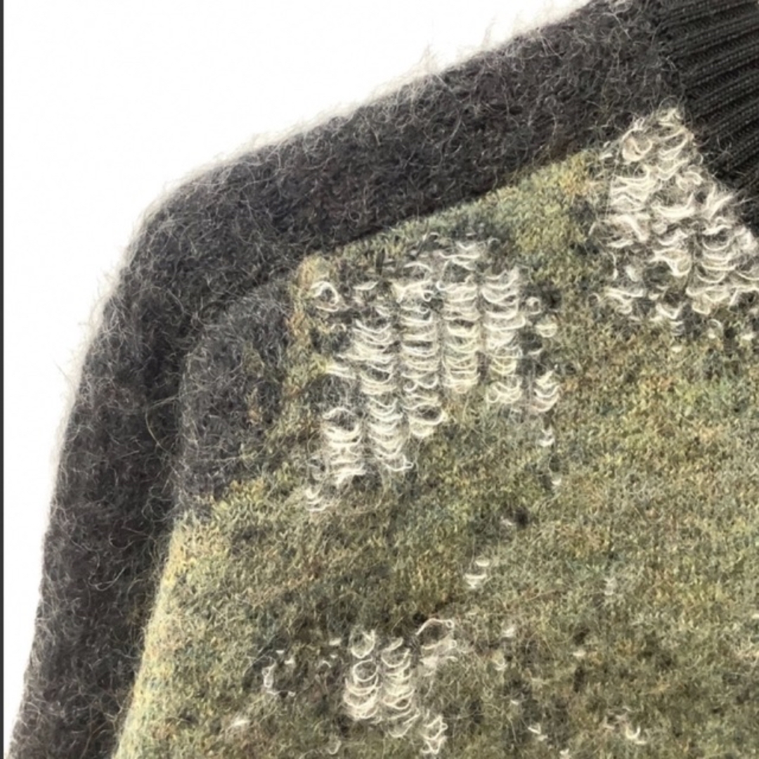 Y-3 camo knit 21aw 都内で e-gaio.com.br