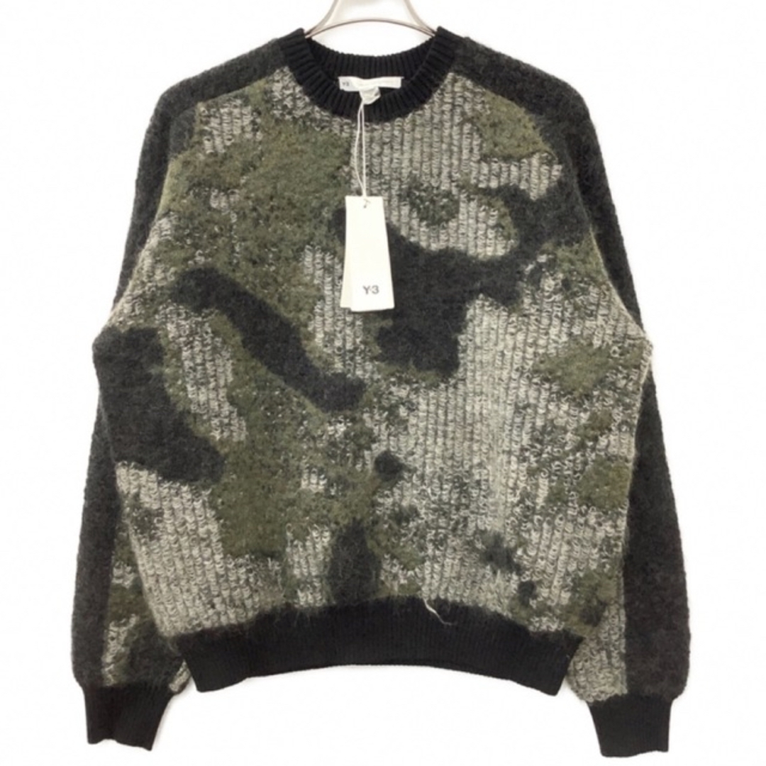 Y-3 camo knit 21aw 満点の vivacf.net