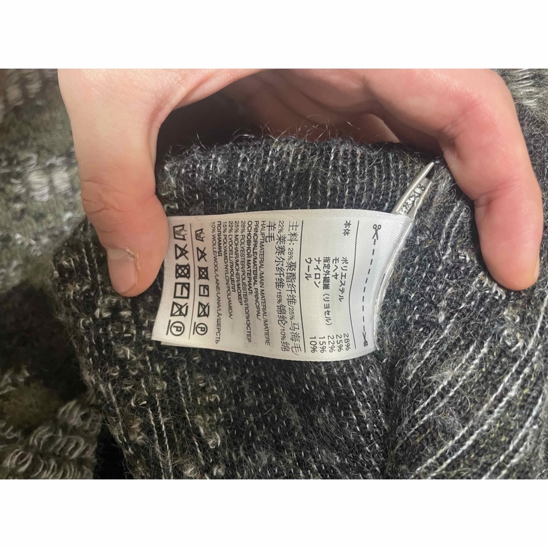 Y-3(ワイスリー)のY-3 camo knit 21aw メンズのトップス(ニット/セーター)の商品写真