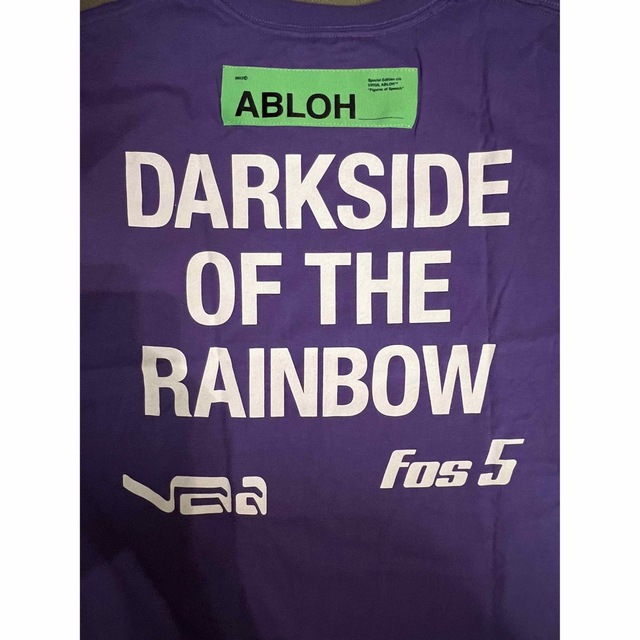 virgil abloh パープルTシャツ ヴァージル アブロー 4
