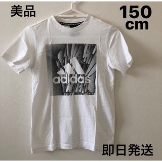アディダス(adidas)のセール価格 アディダス adidas Tシャツ 150 白 ロゴT シンプル(Tシャツ/カットソー)