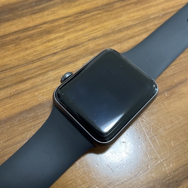 APPLE APPLE WATCH3 42 SGAL BK140-210 最善 www.gold-and-wood.com