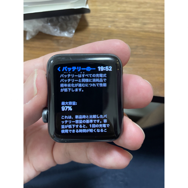 APPLE APPLE WATCH3 42 SGAL BK140-210 最善 www.gold-and-wood.com