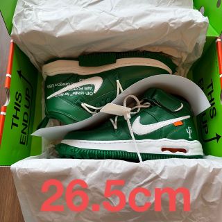 ナイキ(NIKE)のOFF-WHITE × NIKE AIR FORCE 1 MID 26.5cm(スニーカー)