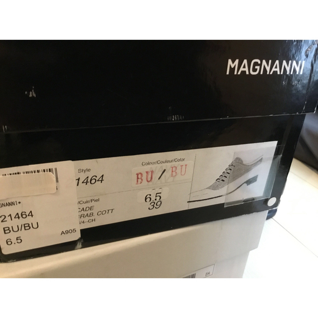 MAGNANNI(マグナーニ)のバルバ様前マグナーニサイズ39 ロブスサイズ38ローファー39セット メンズの靴/シューズ(ドレス/ビジネス)の商品写真