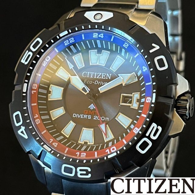 CITIZEN】展示品特価/プロマスター GMT/メンズ腕時計/シチズン 【人気 ...