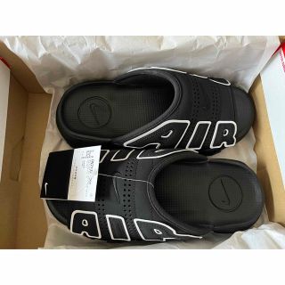 ナイキ(NIKE)のNike Air More Uptempo Slide Black(サンダル)