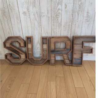 流木　オブジェ　カリフォルニア　ロンハーマン　wtw 足場板　古材　surf