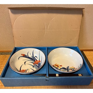 昭和レトロ　鉢とお箸(食器)
