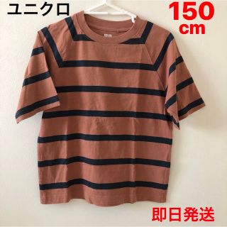 ユニクロ(UNIQLO)のセール価格 ユニクロ UNIQLO Tシャツ150 ボーダー 半袖 UT(Tシャツ/カットソー)