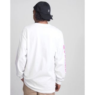 HUF - HUF ロンT L MAKE EM CRY PT 2 L/S TE ホワイトの通販 by