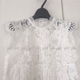 ANAYI レーススタンドネック ブラウス. ANAYI レーススタンドネック ブラウス.