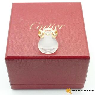 カルティエ(Cartier)のカルティエ Cハートダイヤモンドリング750/K18YG【美品】(リング(指輪))