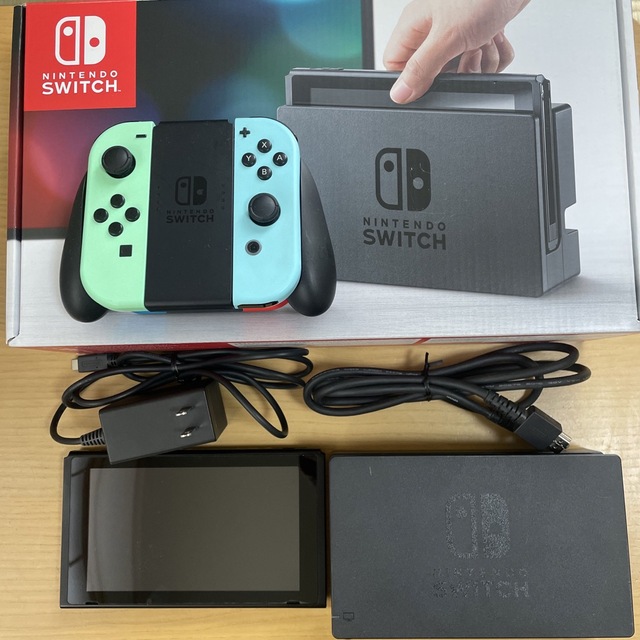 Nintendo Switch 旧型 本体 ※ジョイコンどうぶつの森