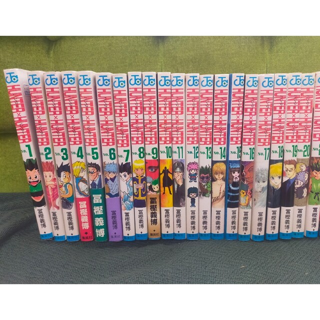 ハンターハンター 全巻セット 初版ありの通販 by ジーコ's shop|ラクマ