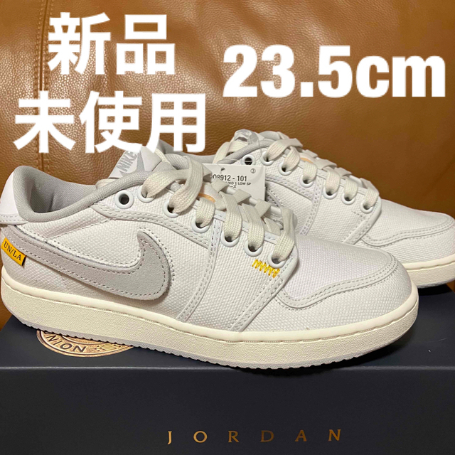UNION × Nike Air Jordan 1 Low KO White