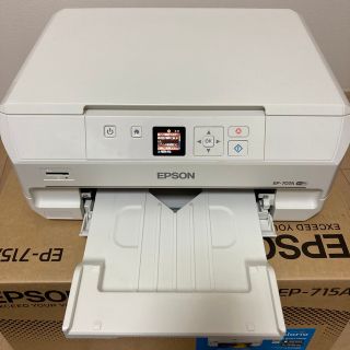 エプソン(EPSON)のエプソンプリンター　EP-707A【エラーあり】+インク(OA機器)